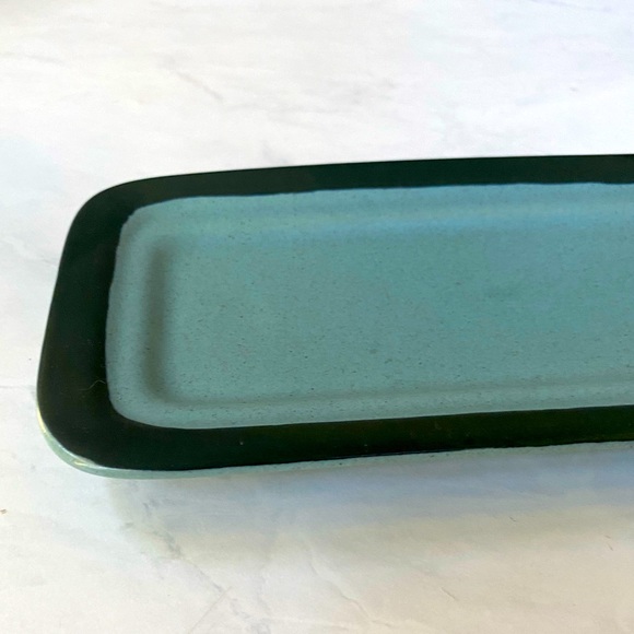 Arrow Stone Trinket Tray - Navajo Blue - Stoneware - Picture 3 of 5